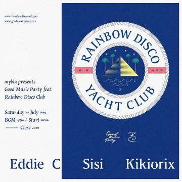 myblu presents Good Music Party in Sarushima feat. Rainbow Disco Club