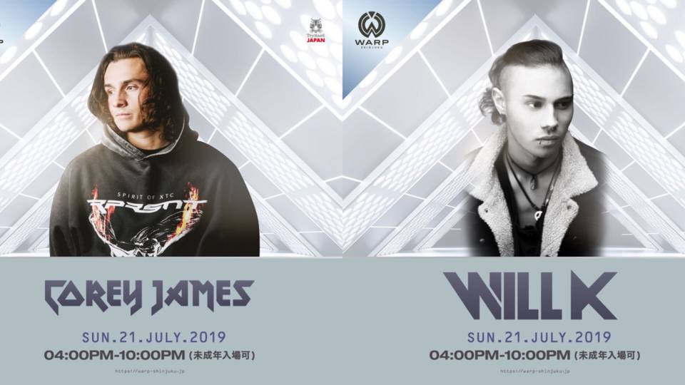 Corey James / Will K JAPAN TOUR IN TOKYO