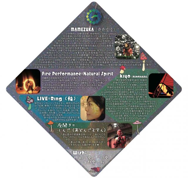 camp in party at sukuji beach "MANGROOVE"