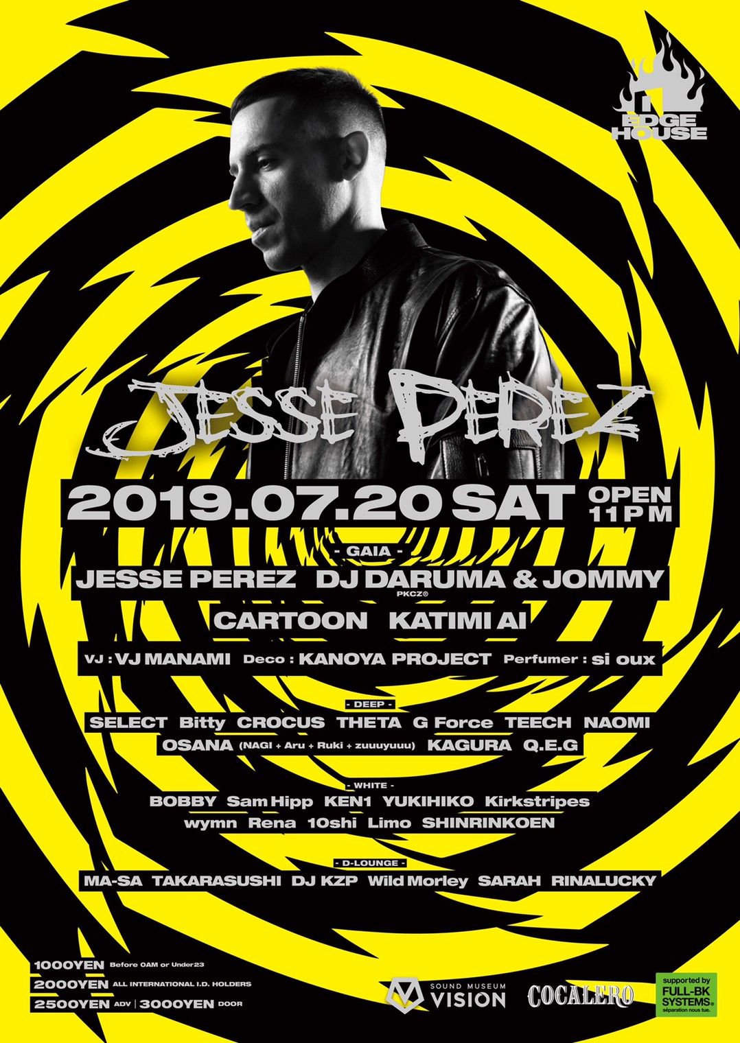 EDGE HOUSE feat. JESSE PEREZ