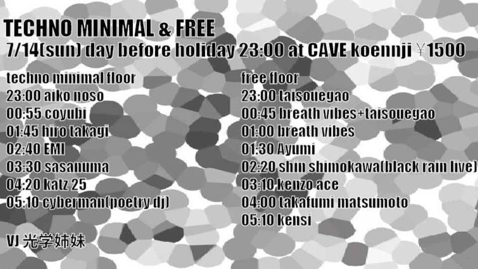 Techno minimal & free