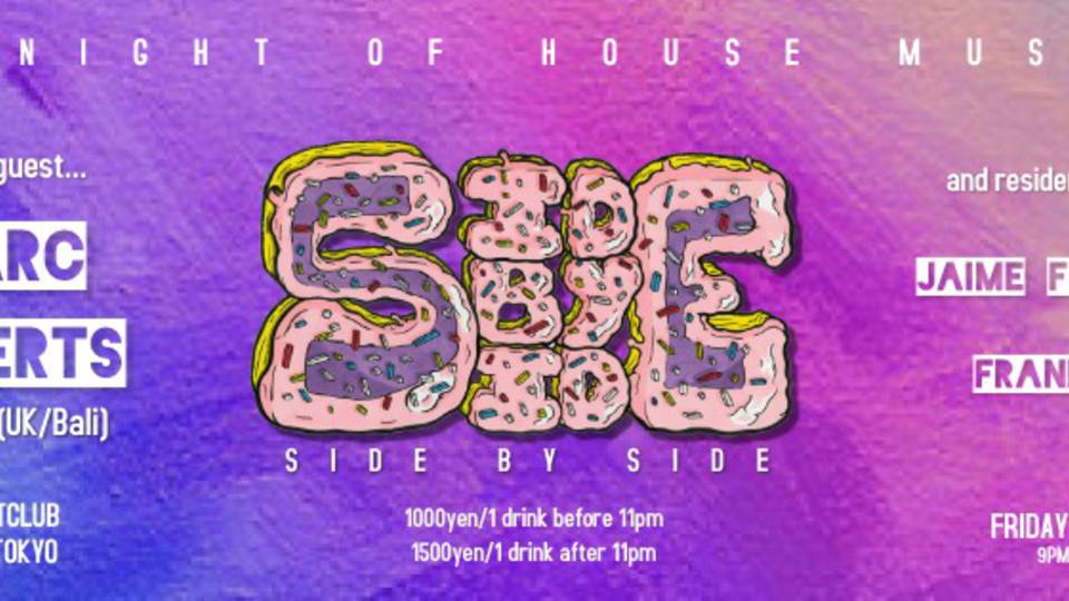 Side By Side  w/ guest DJ: Marc Roberts (UK / Bali)
