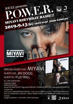 JOULE Presents P.O.W.E.R. - MIYAVI BIRTHDAY BASH!!! -