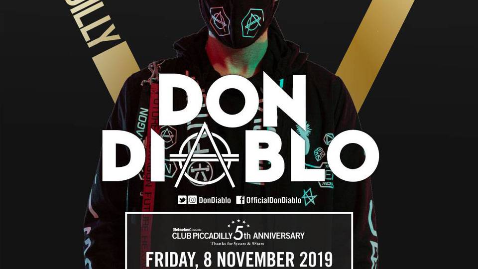 500人限定【未成年OK DAY PARTY】11/8 (fri) 18:00-21:30 DON DIABLO Japan Tour supported by PLUR BEACH FES CLUB