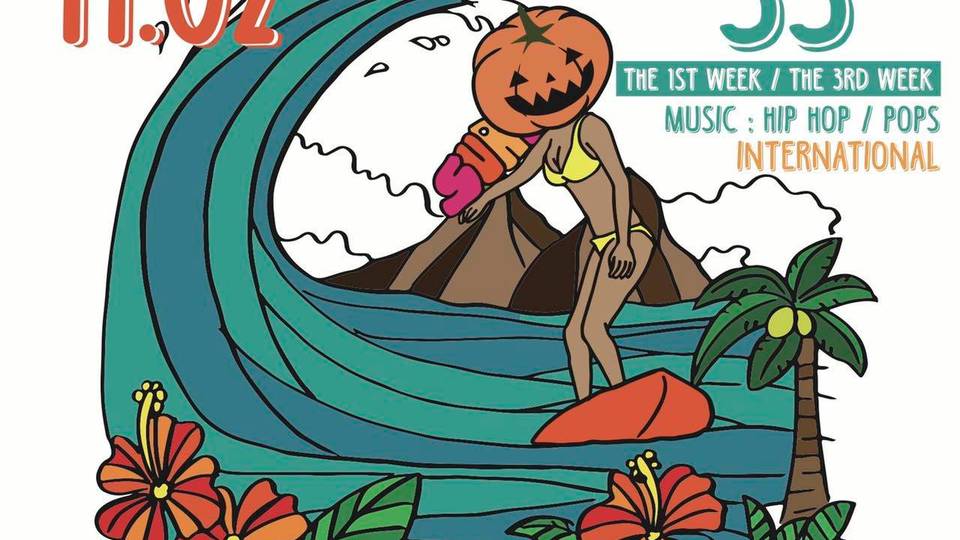 Halloween SATURDAY SURFDISCO “SS”