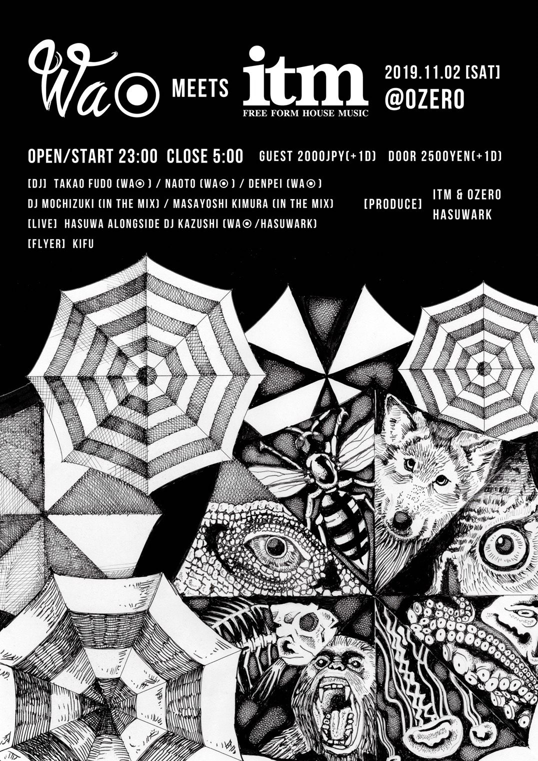 Wa◉ meets “itm” @0zero -Tokyo-