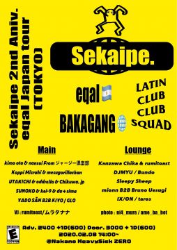 eqal Japan Tour×Sekaipe 2nd Anniversary