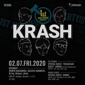 KRASH 1ST ANNIVERSARY PARTY!!!