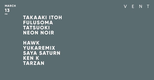 TAKAAKI ITOH, fulusoma, Tatsuoki, Neon Noir