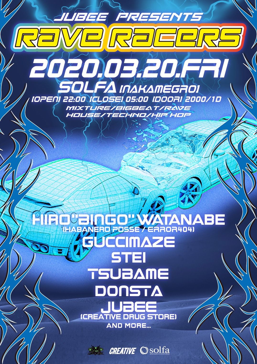 JUBEE Presents Rave Racers