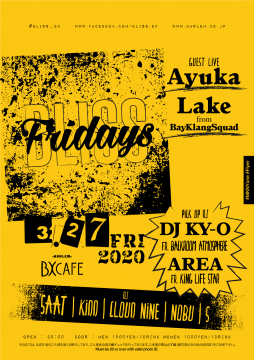 AFTER WORK EACH & EVERY FRIDAYS BLISS FRIDAYS