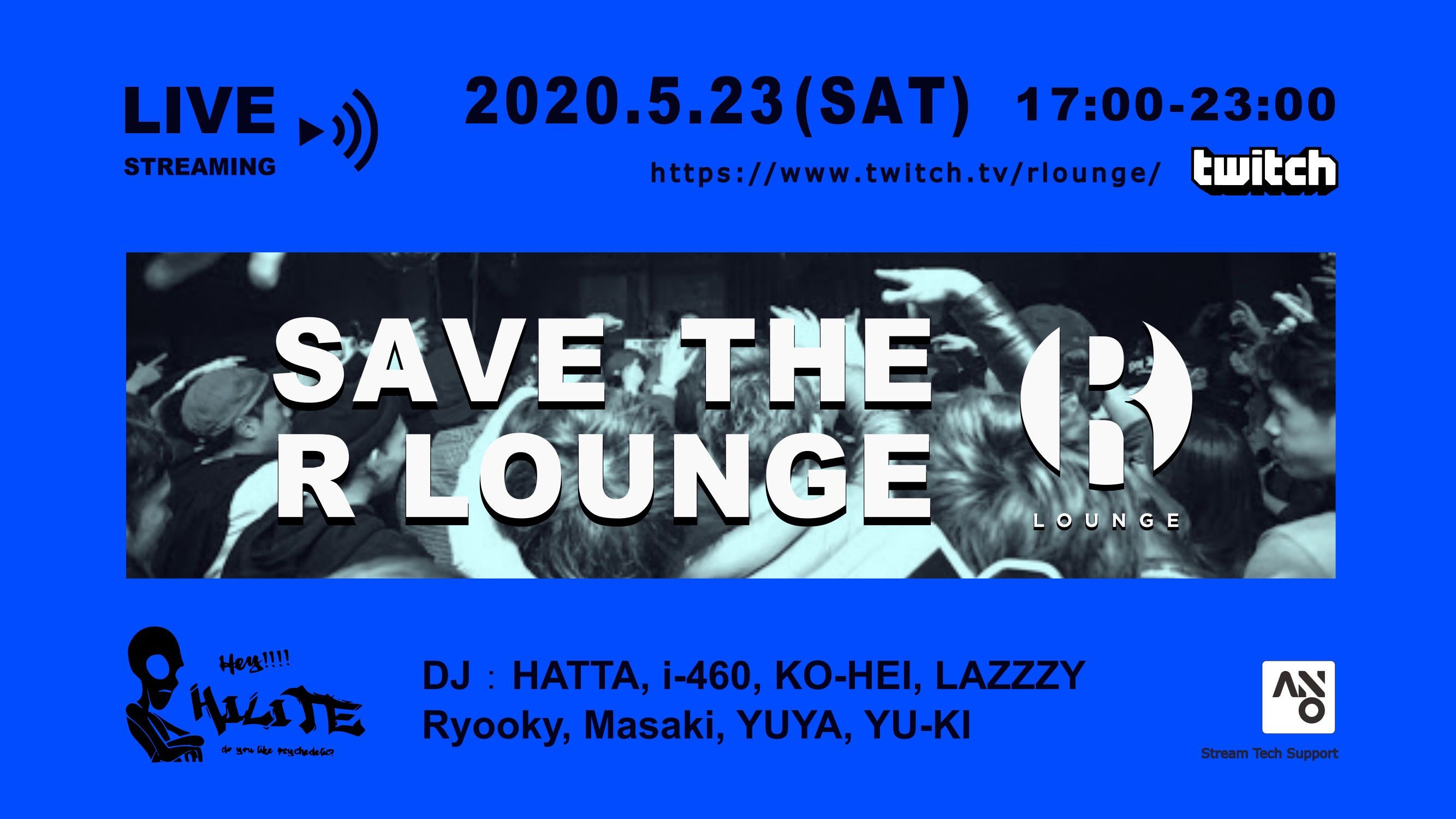 Live Streaming『SAVE R LOUNGE』