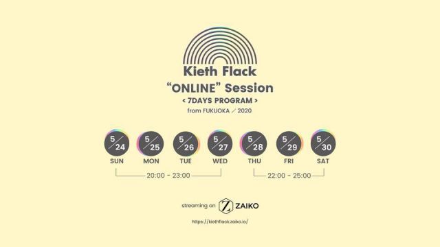 [Live Streaming]【Kieth Flack “ONLINE” Session】