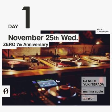 ZERO 7th Anniversary Day 1