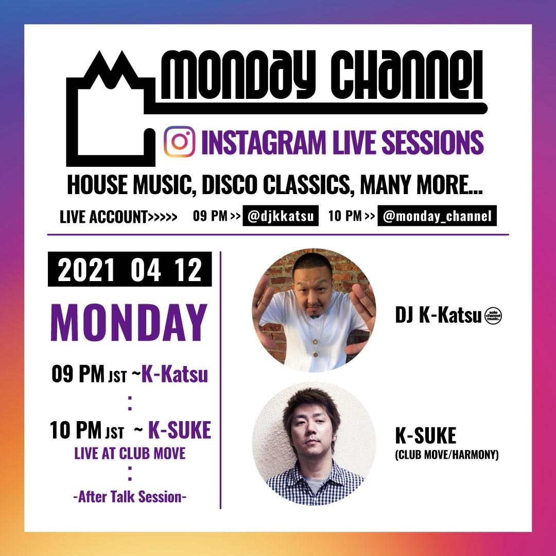 Live Streaming : MONDAY CHANNEL INSTAGRAM LIVE SESSIONS