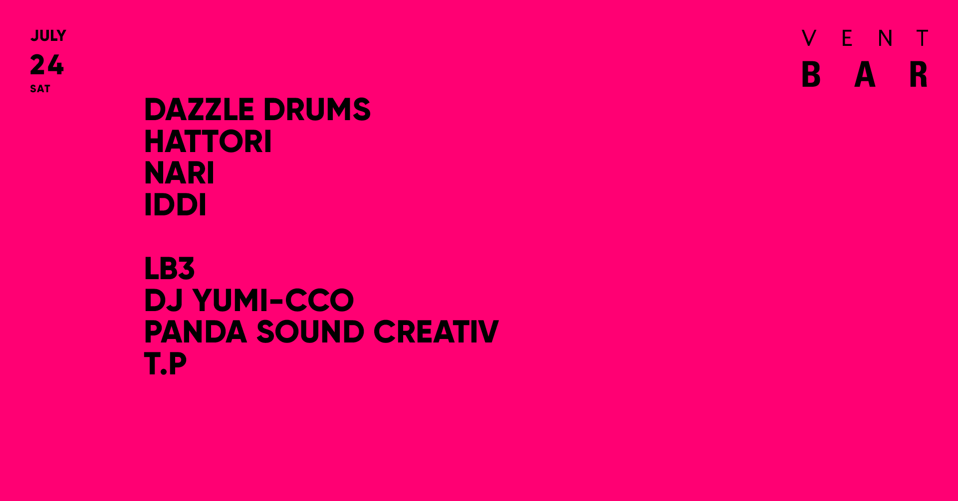 DAZZLE DRUMS, HATTORI