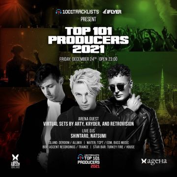 1001TRACKLISTS x iFLYER Presents TOP 101 PRODUCERS 2021