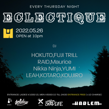HOKUTO & FUJI TRILL presents ECLECTIQUE
