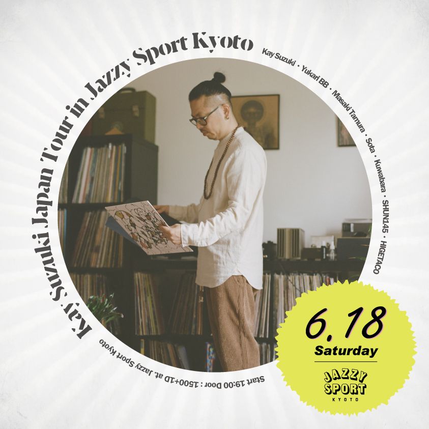 Kay Suzuki Japan Tour in Jazzy Sport Kyoto