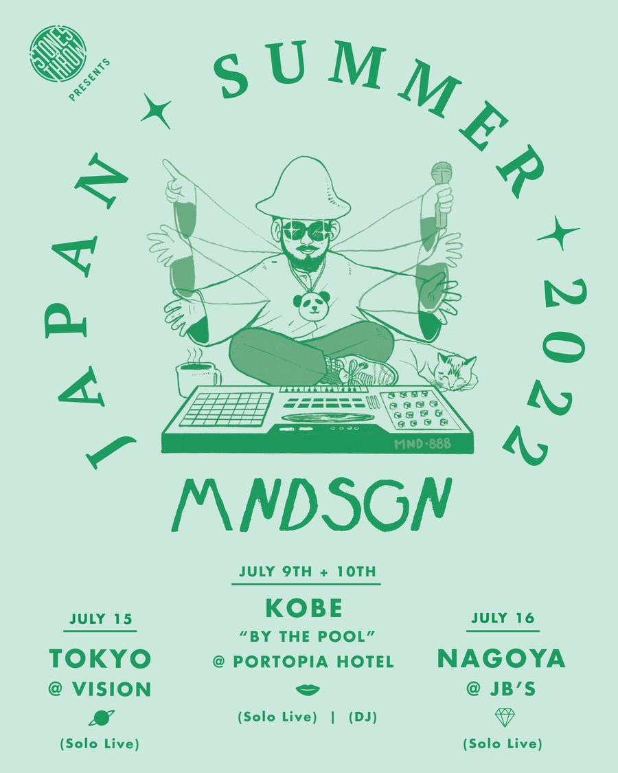 STONES THROW presents MNDSGN Japan Tour