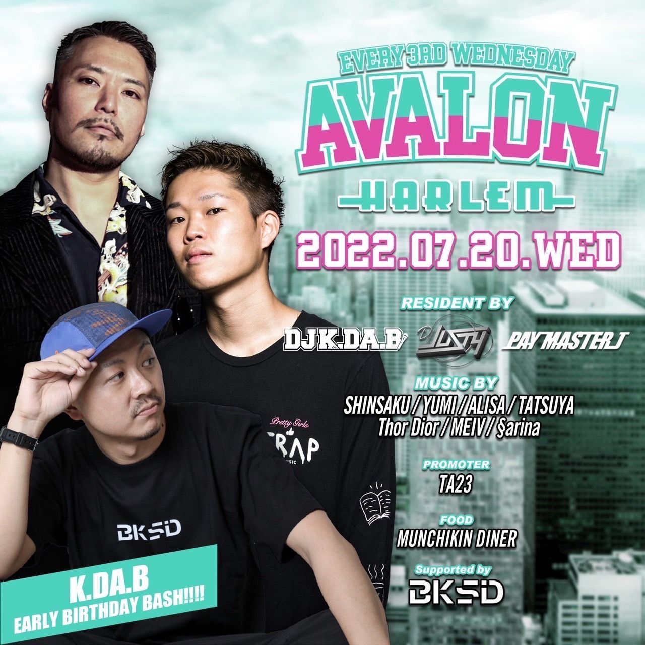 AVALON -K.DA.B BIRTHDAY BASH-