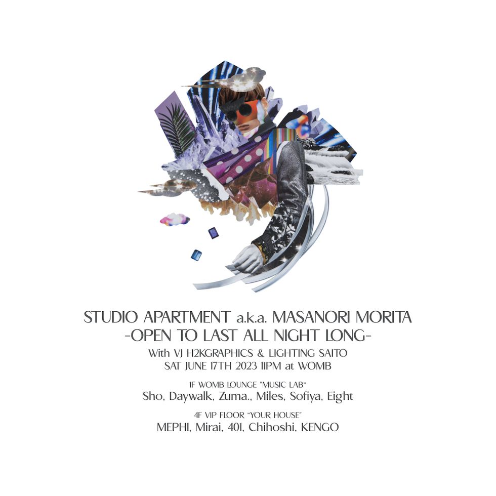 STUDIO APARTMENT a.k.a. MASANORI MORITA -OPEN TO LAST ALL NIGHT LONG-