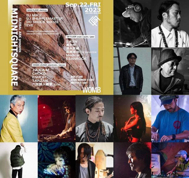 GLOBAL ARK presents MIDNIGHT SQUARE