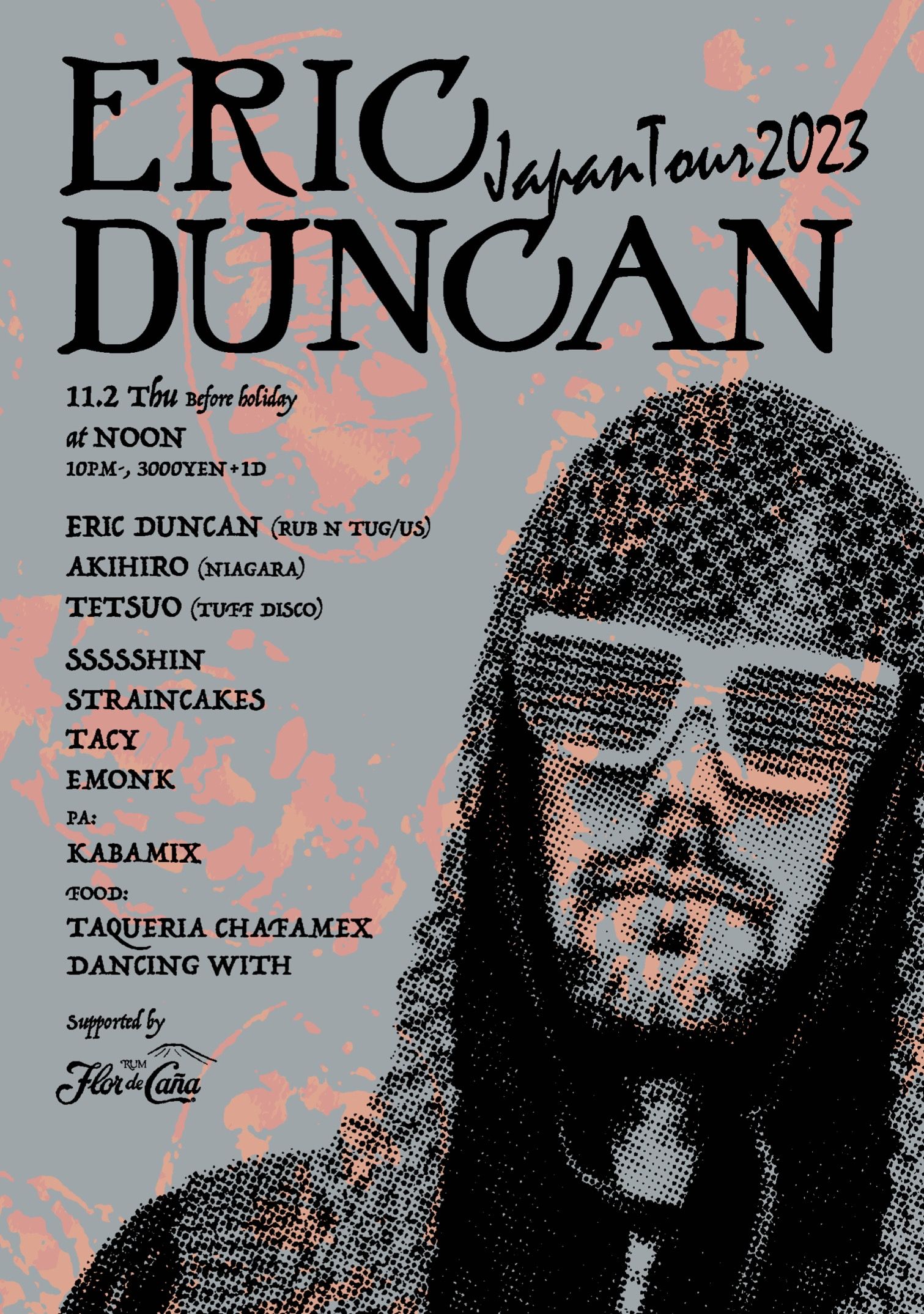 Eric Duncan in Osaka -Supported by Flor de Cana-