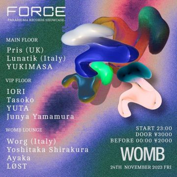 FORCE -PARADIGMA RECORDS SHOWCASE-