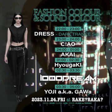 FASHION COLOUR & SOUND COLOUR -39th-   [ PSY TRANCE Edition]