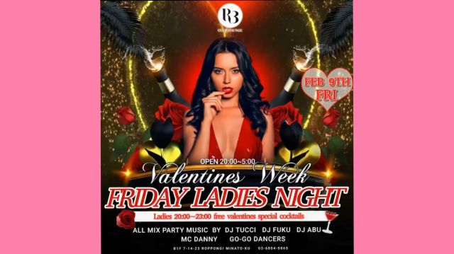 Valentines Week Friday Ladies Night