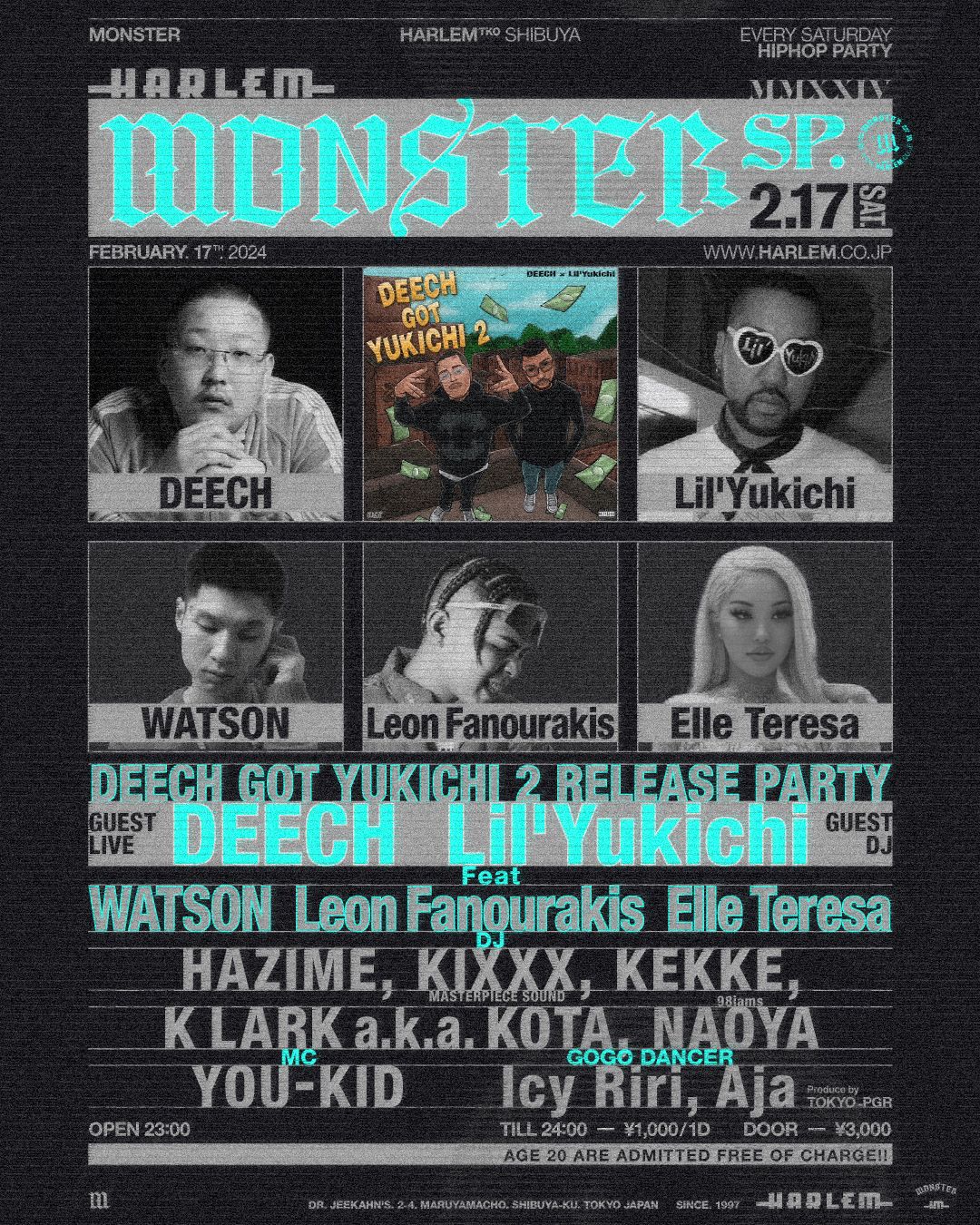 MONSTER SP -DEECH GOT YUKICHI 2 RELEASE PARTY-