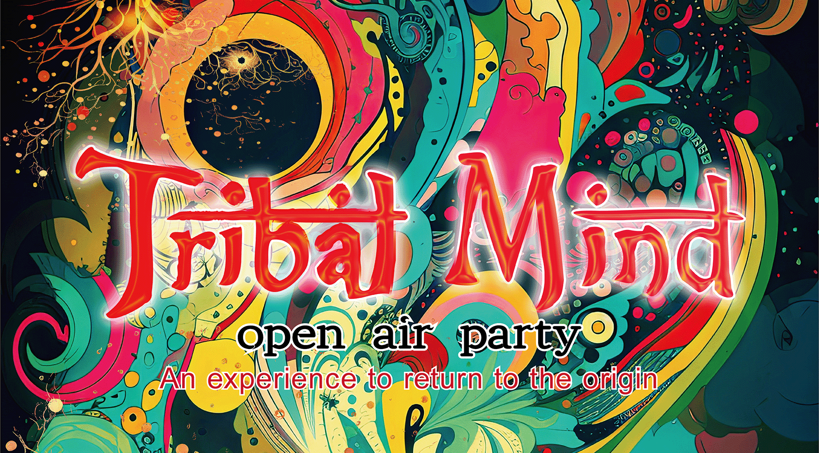 Tribal Mind open air party 2024 spring