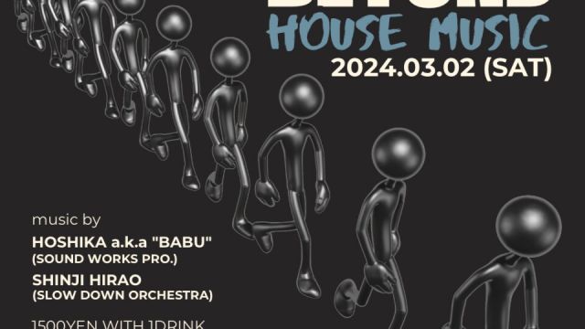 BEYOND the underground house music party