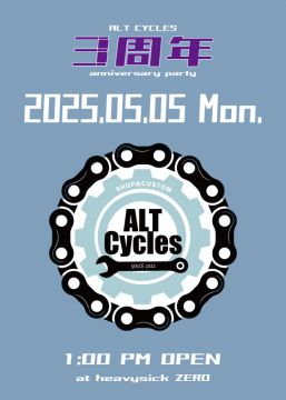 ALT CYCLES 3rd Anniversary