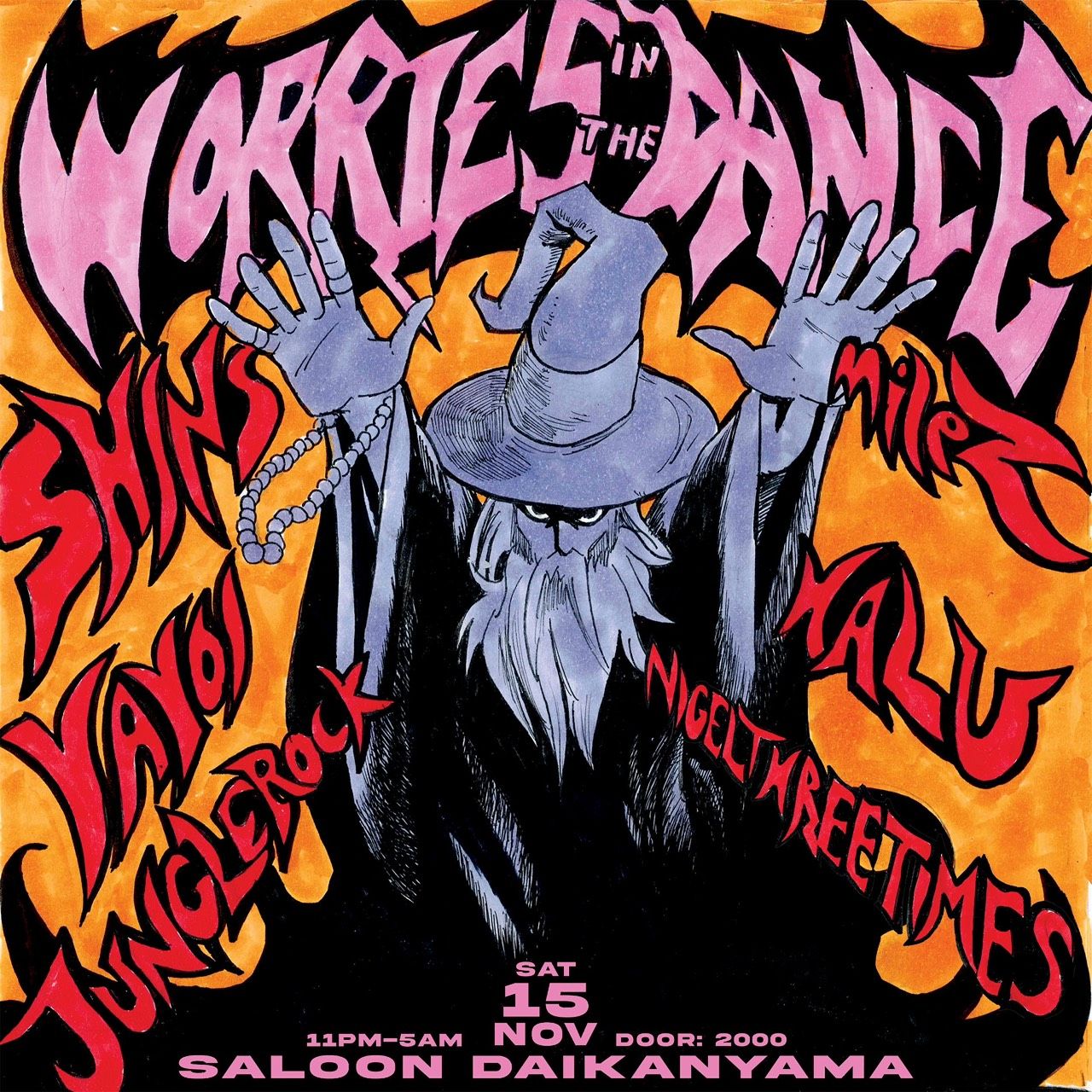 Worries in the Dance Jungle & Drum n Bass all night