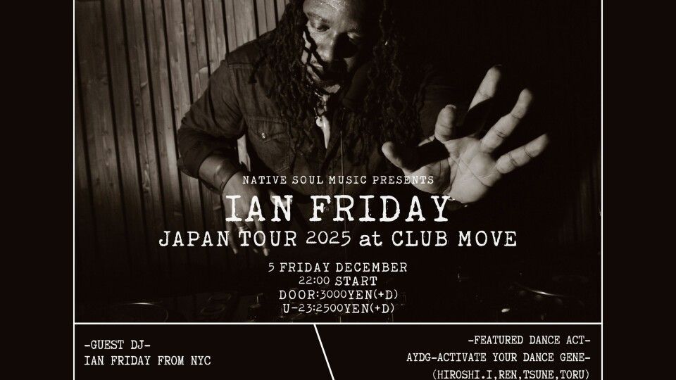 IAN FRIDAY Japan Tour 2025 in SHIGA