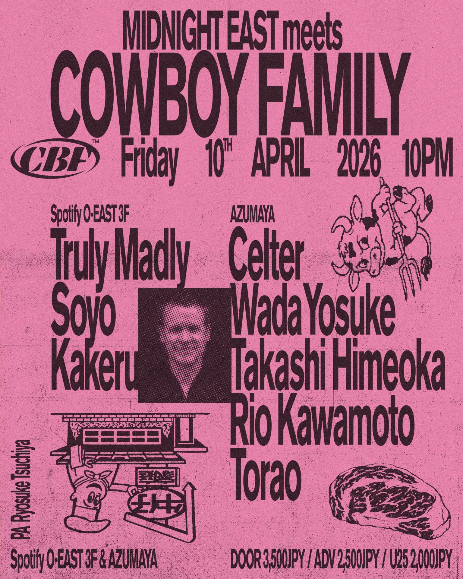 MIDNIGHT EAST meets COWBOY FAMILY