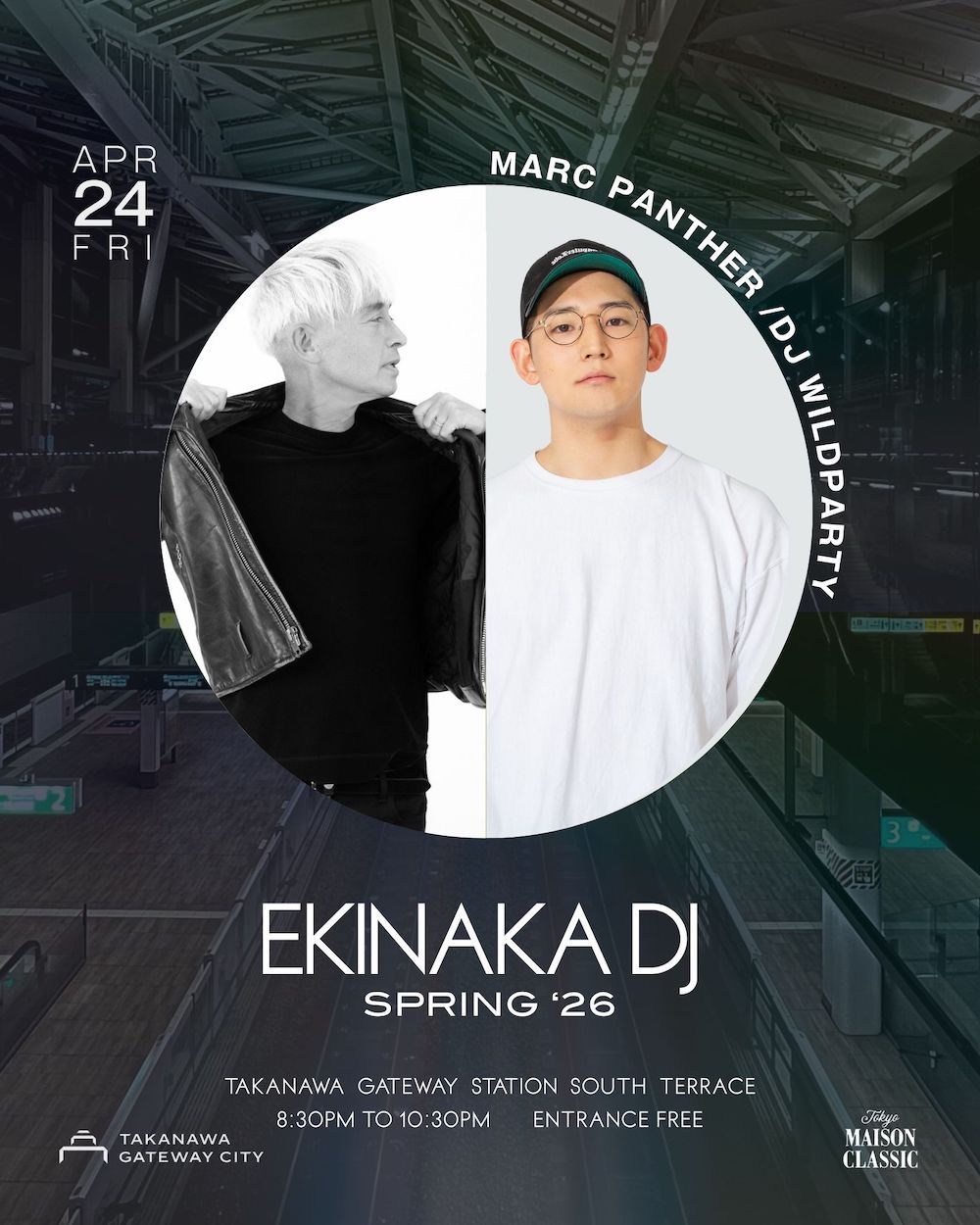 TAKANAWA GATEWAY SPECIAL LIVE -EKINAKA DJ-