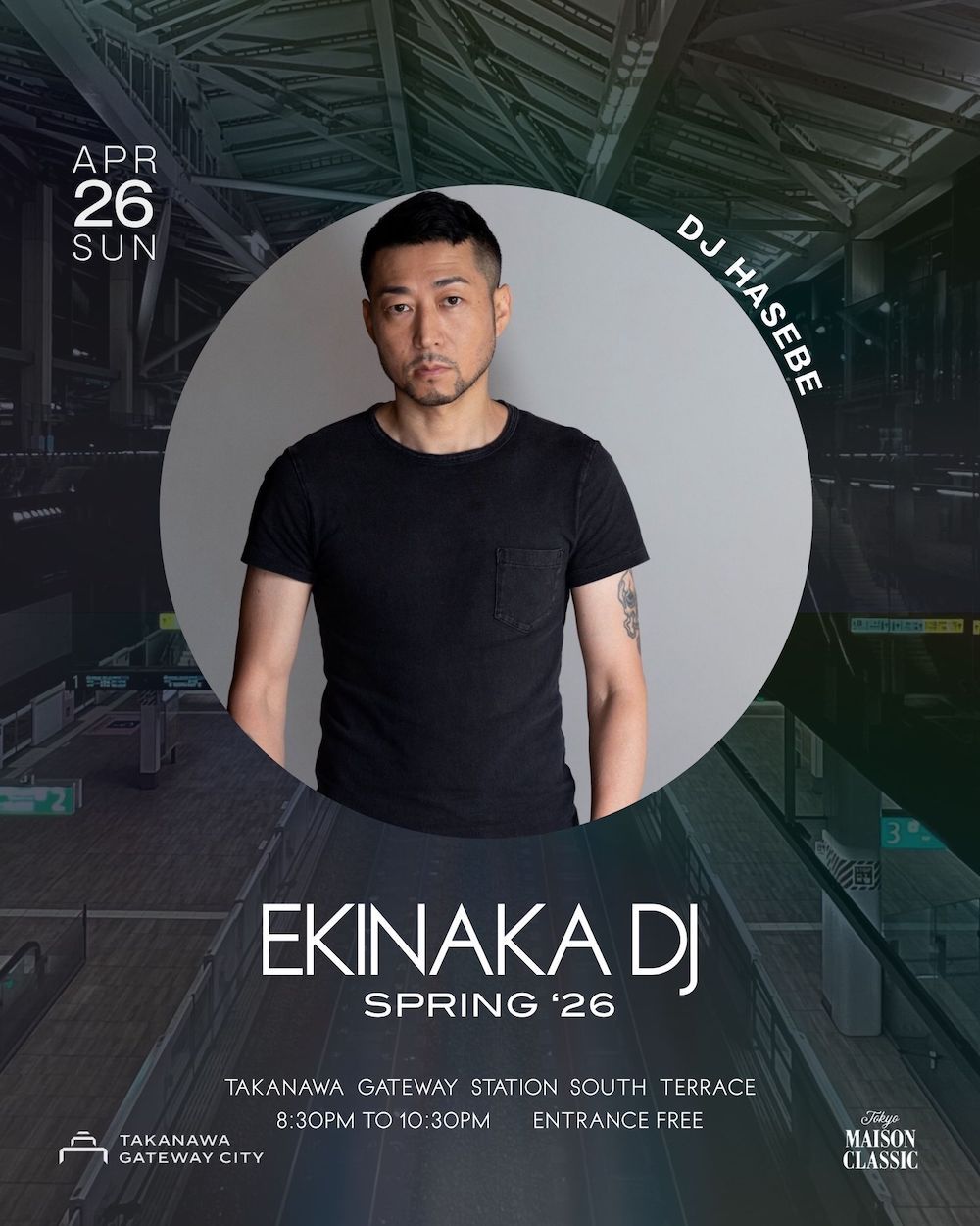 TAKANAWA GATEWAY SPECIAL LIVE -EKINAKA DJ-