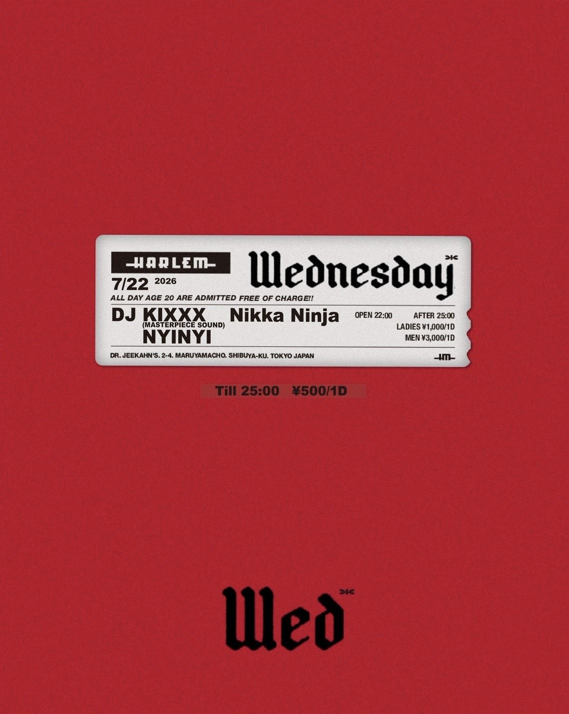 Wednesday