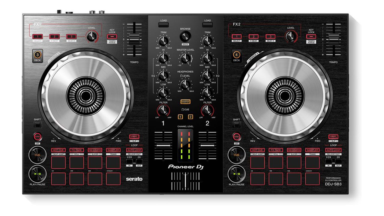 Jazzy Jeffのスクラッチを簡単実現！ Pioneer DJがDJコントローラー「DDJ-SB3」を発表