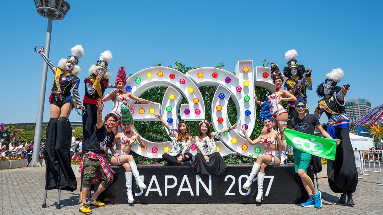 まるで夢の国のカーニバル「EDC Japan」