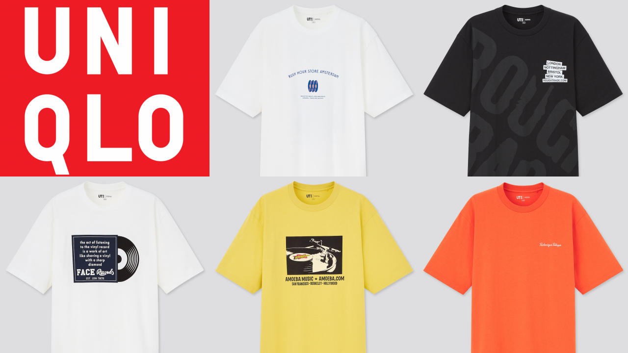 ユニクロが世界のレコードショップとのコラボTを発売！TechniqueやRush Hourなど計5店舗をフィーチャリング

