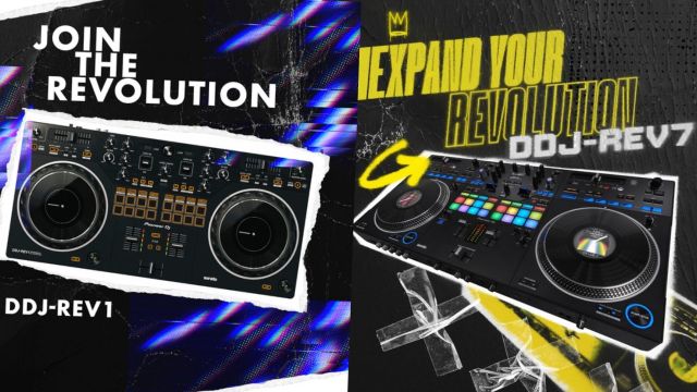 Pioneer DJより新モデルのDJコントローラー登場！「DDJ-REV1」と「DDJ-REV7」の2モデルをリリース
