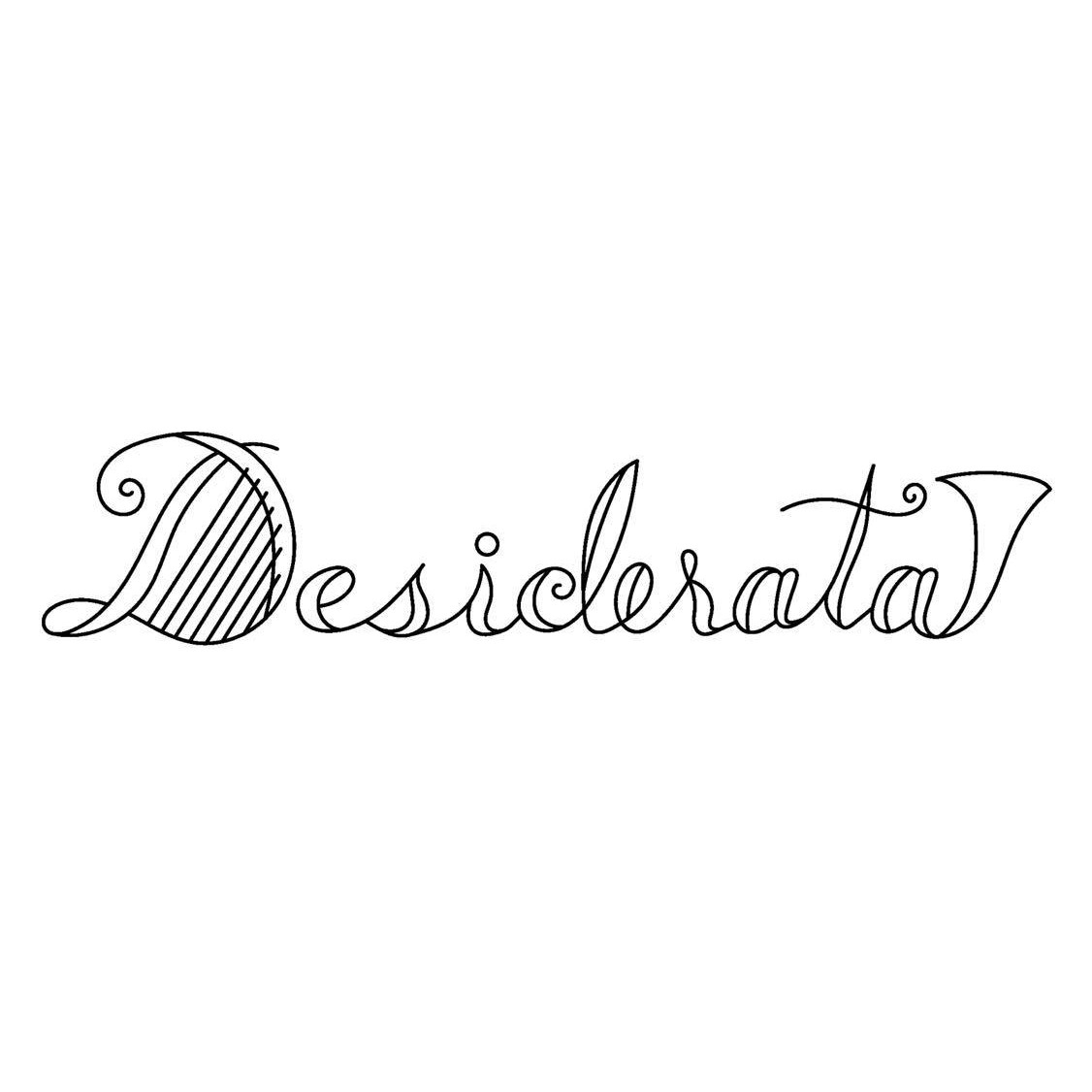 Desiderata